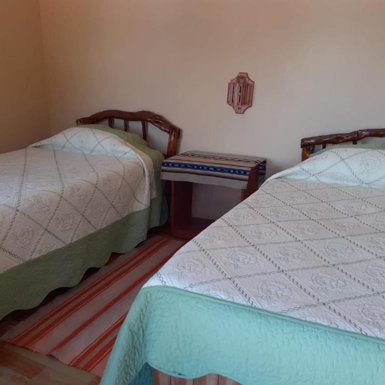 JACHA INTI - Habitación Estándar con baño compartido - 2 camas - 1