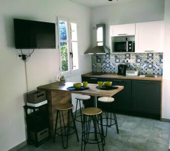 Magnifique T1 Bis Vue mer Route des sanguinaires Ajaccio - Appartement 1 Chambre - 7