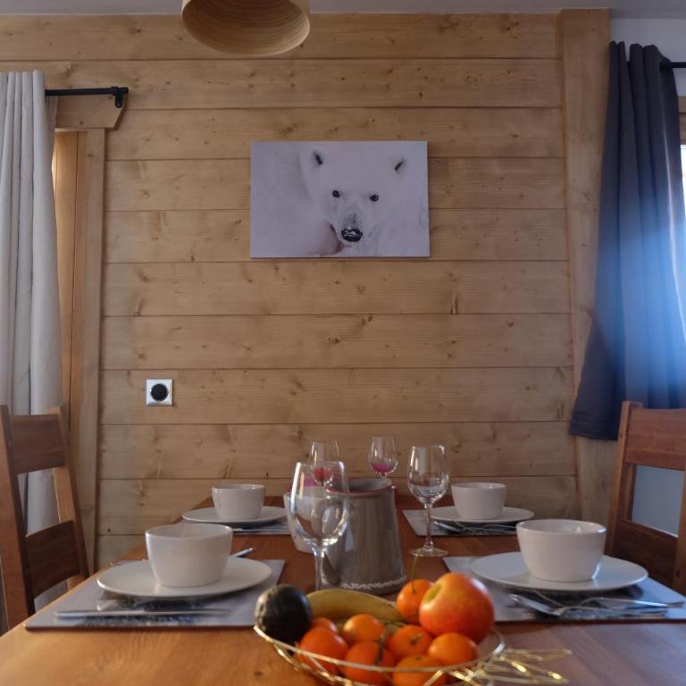 Appartement Soleil Blanc Résidence Lodge des neiges - Appartement avec Terrasse - 12