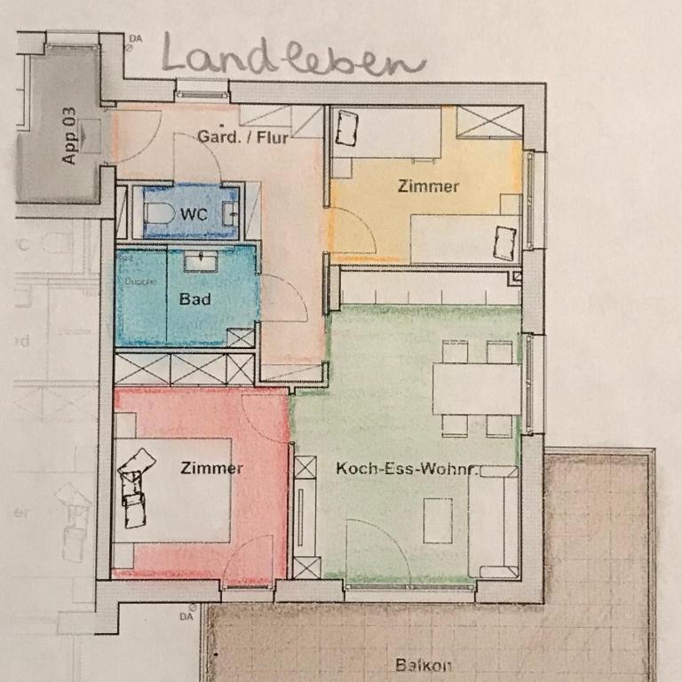 Apartment Motzenhof - Stadtnähe Salzburg - modernes Bauernhoferlebnis inklusive - Apartment mit 2 Schlafzimmern - 9