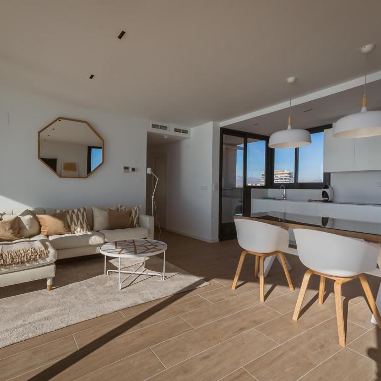 Modern sea front jacuzzi Blue Sky - Two-Bedroom Apartment - 4
