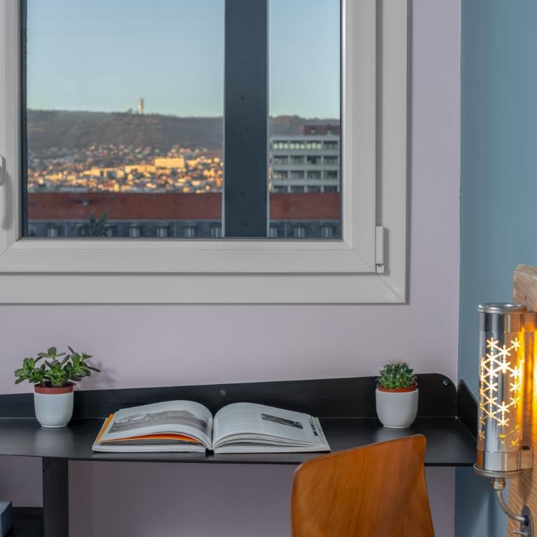 Eklo Hotels Clermont-Ferrand Centre Gare - Chambre Lits Jumeaux - 1