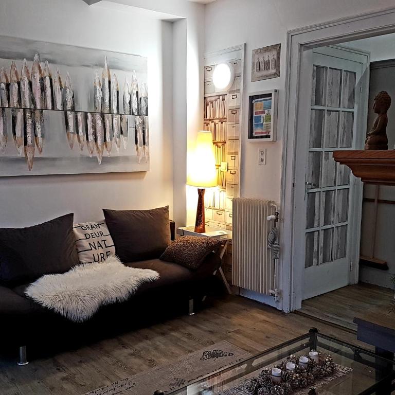 LES FRUITS DE MER, plage et centre à pied, lits faits, parking gratuit, animal bienvenu - Apartment mit Terrasse - 9