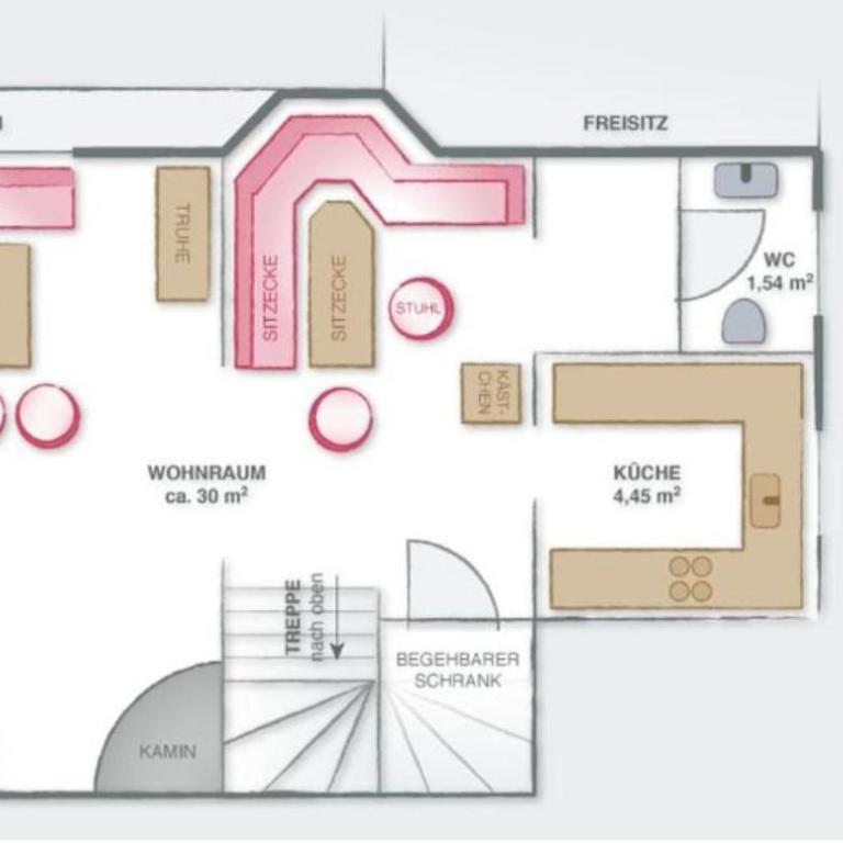 Ferienhäuser Reither Almen - Apartment mit 3 Schlafzimmern - 9