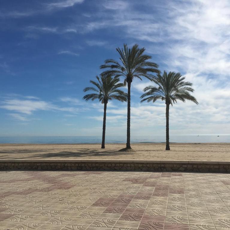 Apartamento en la playa Arensol Cullera - Two-Bedroom Apartment with Sea View - 24