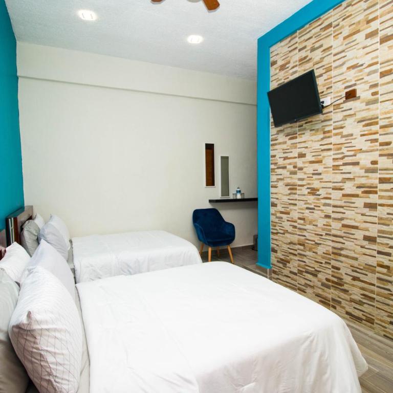 isel magic hotel - Habitación con 2 camas grandes - 3
