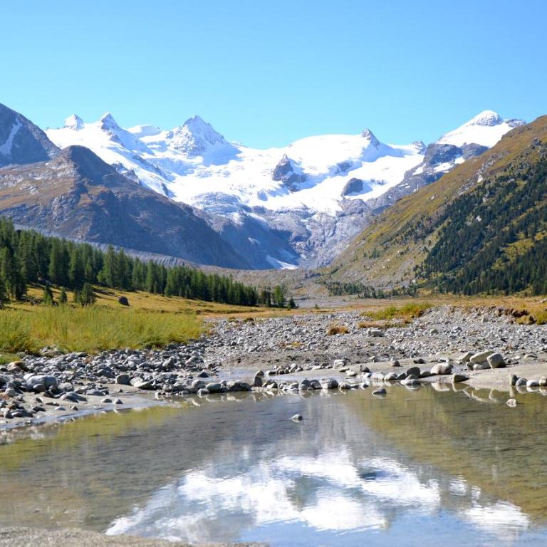 Hotel Roseg-Gletscher - Einzelzimmer mit Gemeinschaftsbad - 1