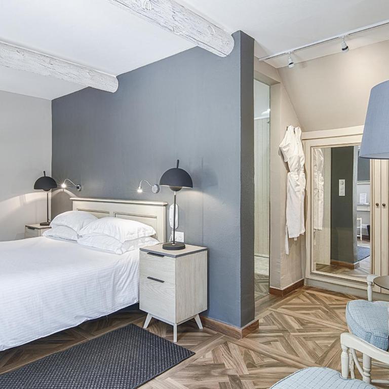 Le Jas de Gordes - Chambre Double ou Lits Jumeaux avec Terrasse - 1