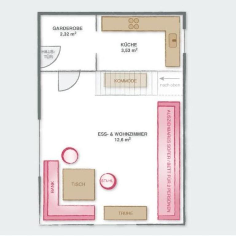 Ferienhäuser Reither Almen - Apartment mit 1 Schlafzimmer - 6