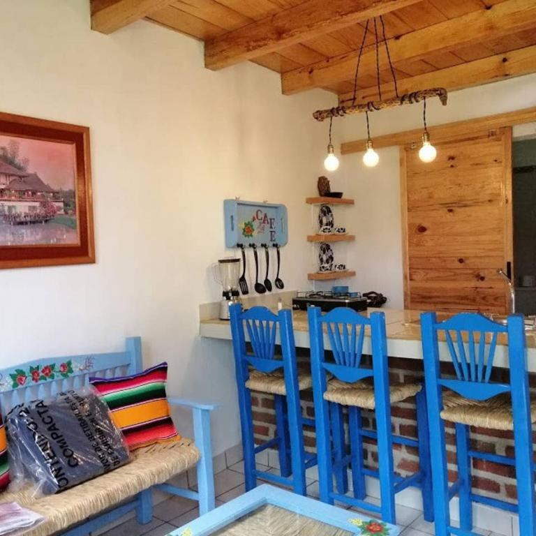 Htl & Villas Las Glorias Mazamitla, céntricas, parking, jardín - Villa de 1 dormitorio - 6