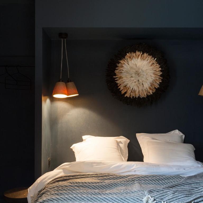 HO36 Hostel Lyon - Grande Chambre Double avec Salle de Bains Privative - 8