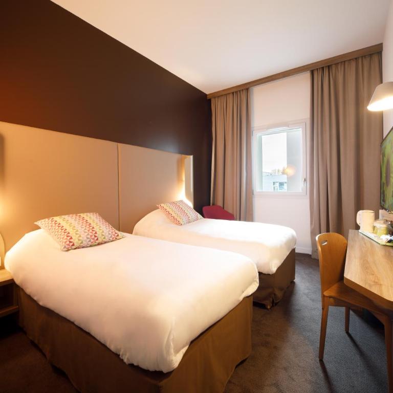 Campanile Annemasse Est Findrol CHAL - Chambre Lits Jumeaux Standard - 2