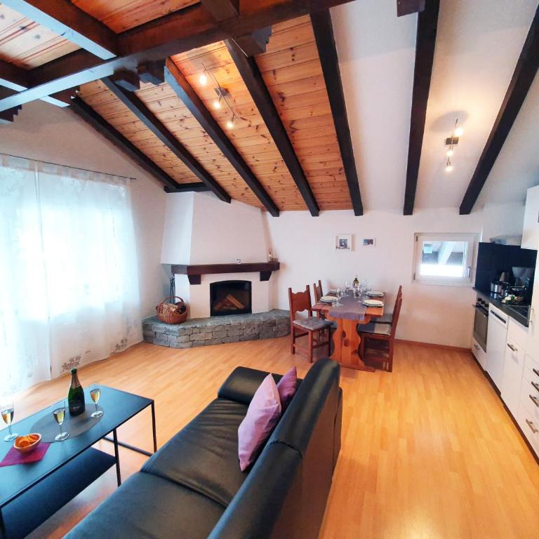 Ferienwohnungen Wallis - Randa bei Zermatt - Comfort Apartment mit 1 Schlafzimmer - 6