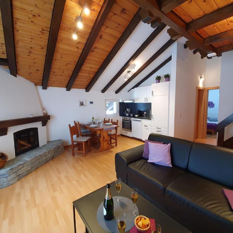 Ferienwohnungen Wallis - Randa bei Zermatt - Comfort Apartment mit 1 Schlafzimmer - 8
