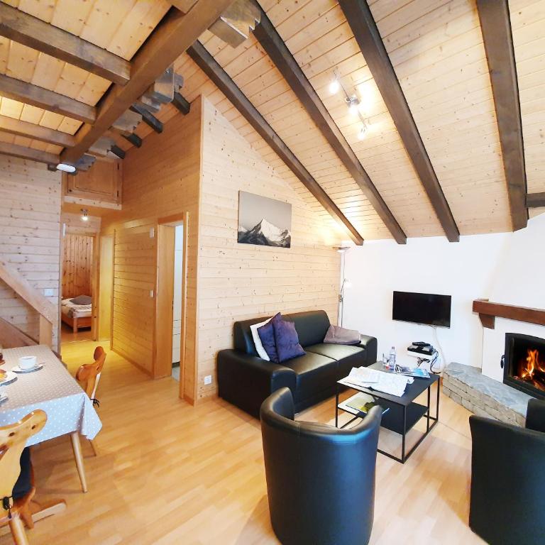 Ferienwohnungen Wallis - Randa bei Zermatt - Apartment mit 1 Schlafzimmer - 4
