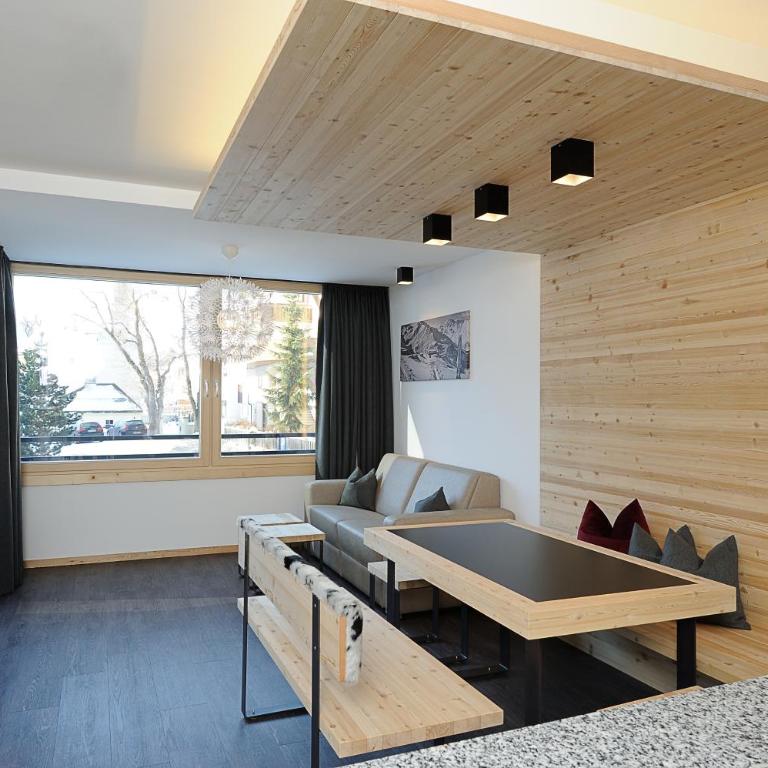 Chasa Altana - Apartment mit 1 Schlafzimmer und Balkon - 5