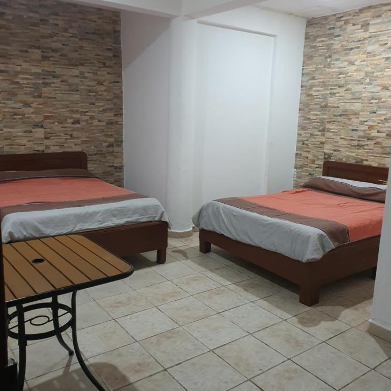 Hotel posada MARCAS - Double Room with Two Double Beds - 13