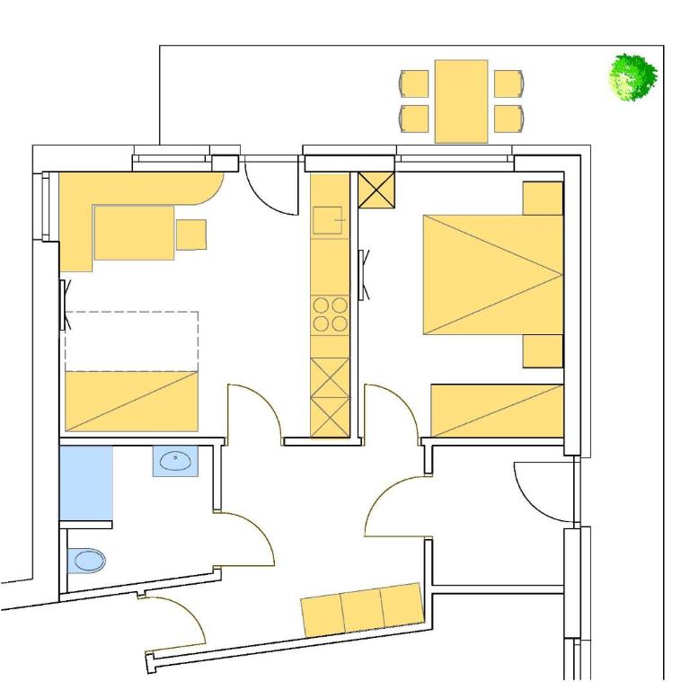 Apartment Life - Apartment mit 1 Schlafzimmer - 12