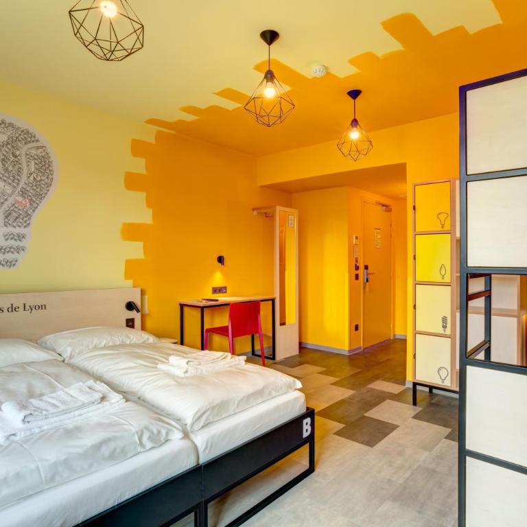 MEININGER Hotel Lyon Centre Berthelot - Lit dans Dortoir Mixte de 4 Lits - 3