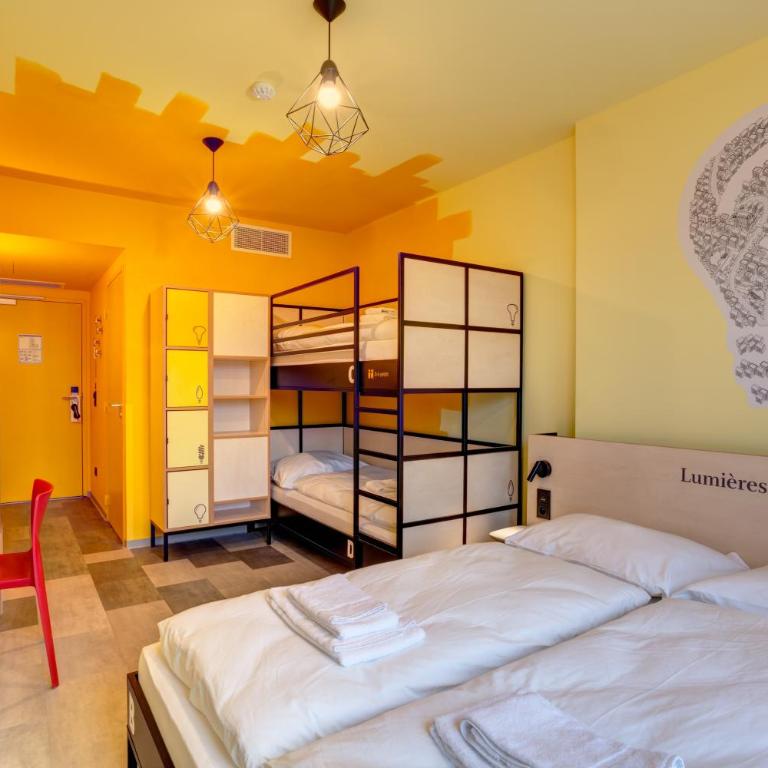 MEININGER Hotel Lyon Centre Berthelot - Chambre Quadruple Standard - 2