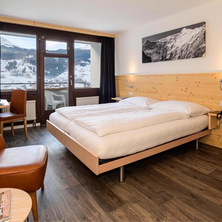 Jungfrau Lodge, Annex Crystal - Double Room with Balcony and Eiger View (Top Floors) - 3