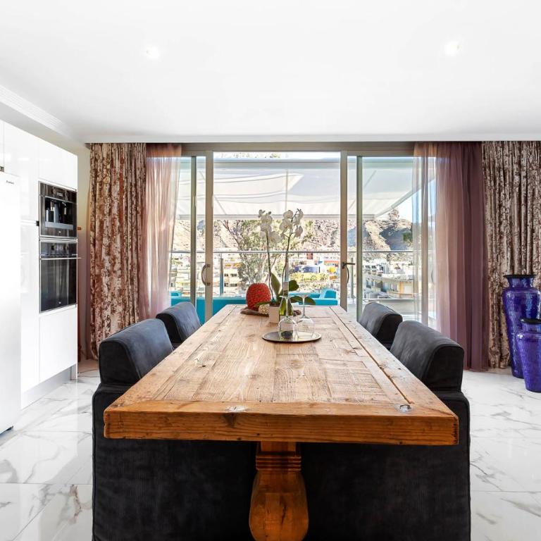 Luxury Penthouse Puerto de Mogan with great terrace and sea view - Apartamento de 2 dormitorios - 63