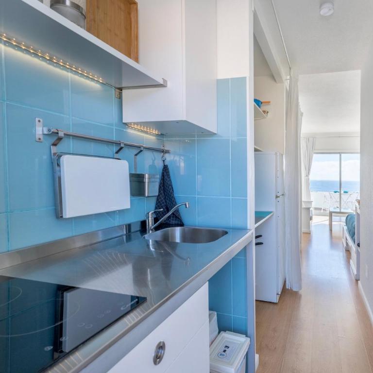 500 m spiaggia, vista oceano, ultimo piano, Wi-Fi, aria condizionata - Apartamento de 1 dormitorio - 11