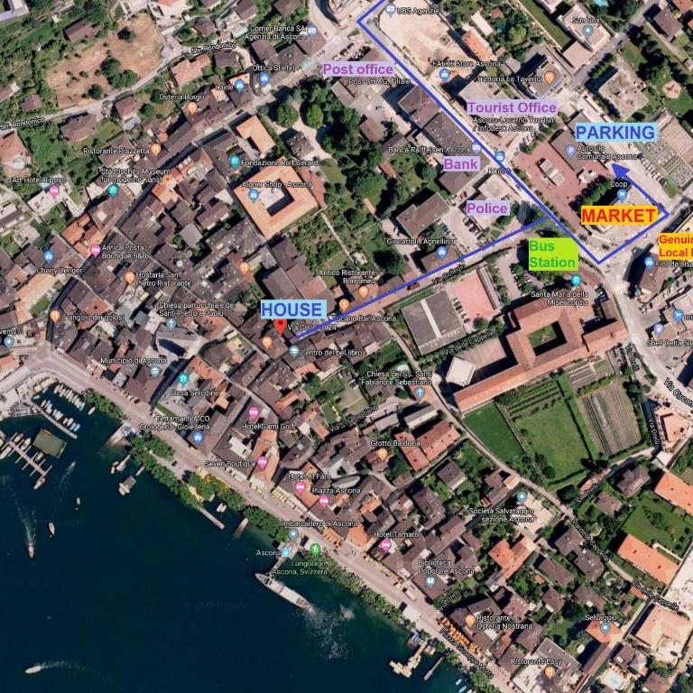Ascona, Casa Collegio - im Zentrum, am See Lago Maggiore - Appartamento - 13