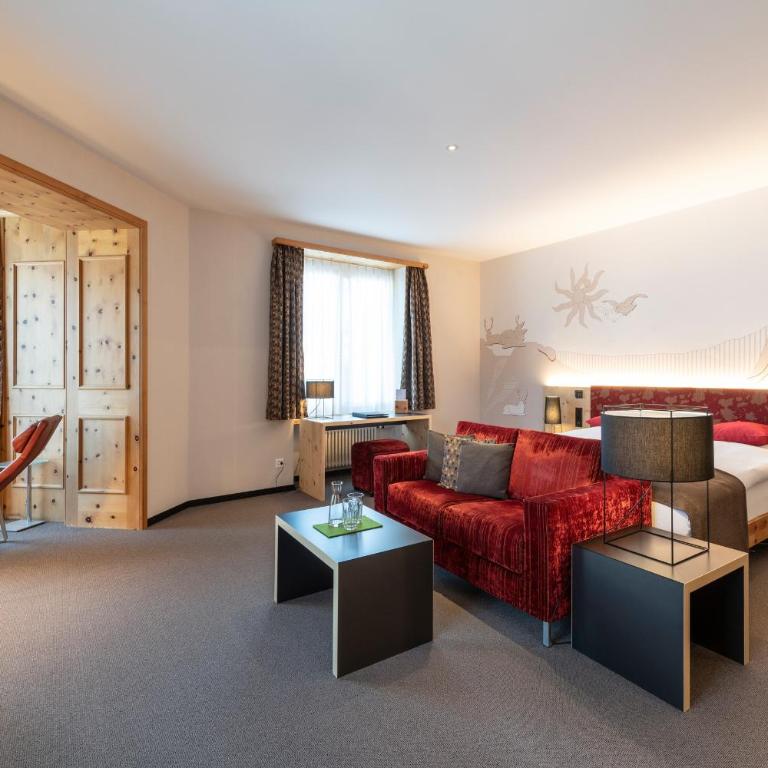 Sporthotel Pontresina - Suite Arve - 5