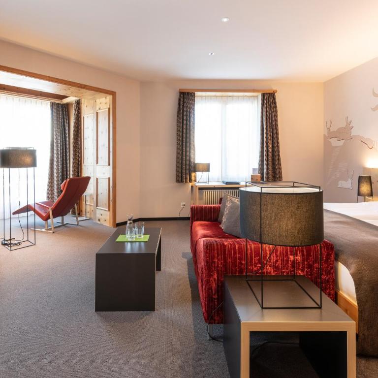 Sporthotel Pontresina - Suite Arve - 2