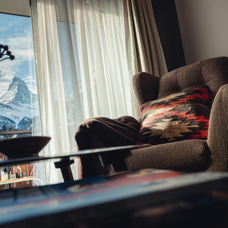 the rex - Junior Suite mit Blick auf das Matterhorn - 3