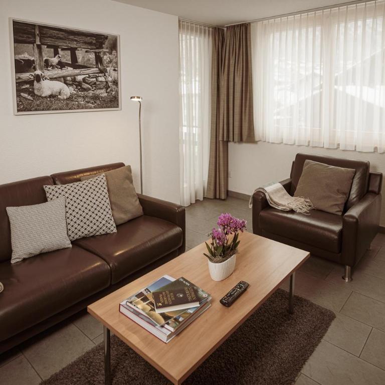 Haus Mischabel - Apartment mit 1 Schlafzimmer und Matterhornblick - 1