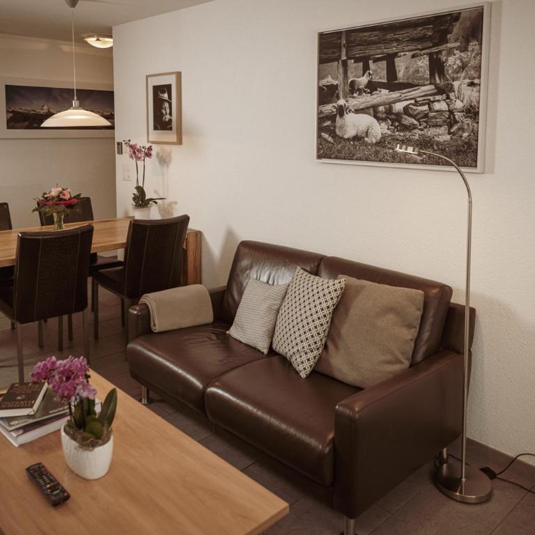 Haus Mischabel - Apartment mit 1 Schlafzimmer und Matterhornblick - 5
