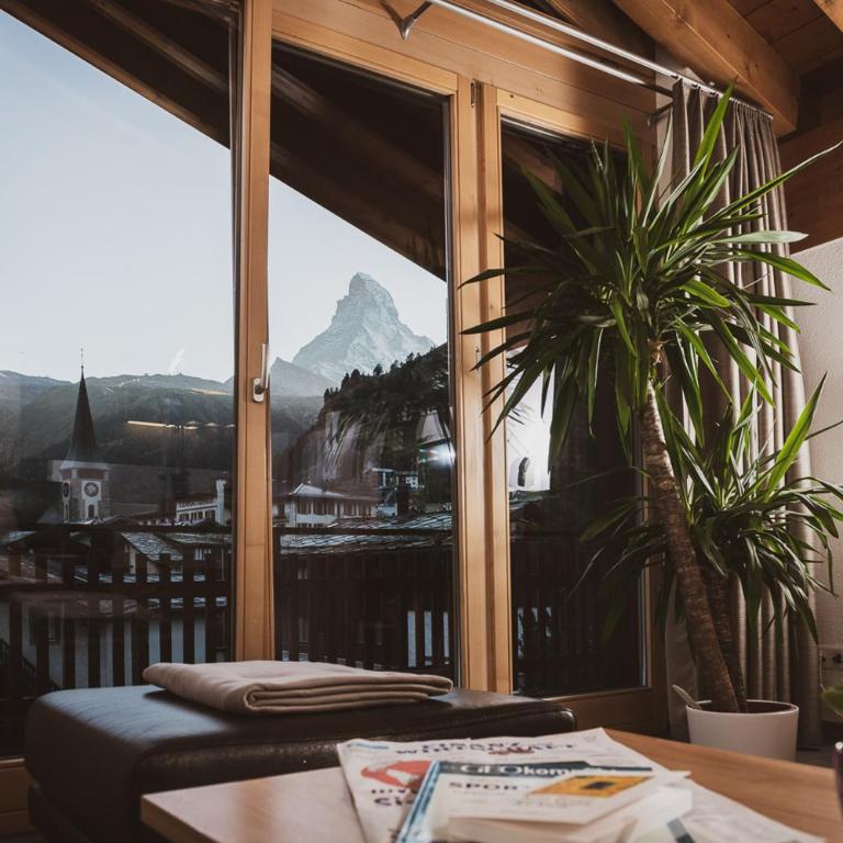 Haus Mischabel - Apartment mit 3 Schlafzimmern und Blick auf das Matterhorn - Dachgeschoss - 7