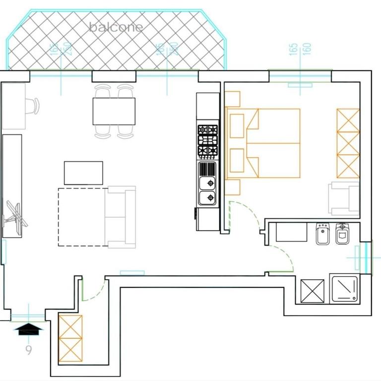 GF Holiday Suite - Apartamento de 1 dormitorio - 7