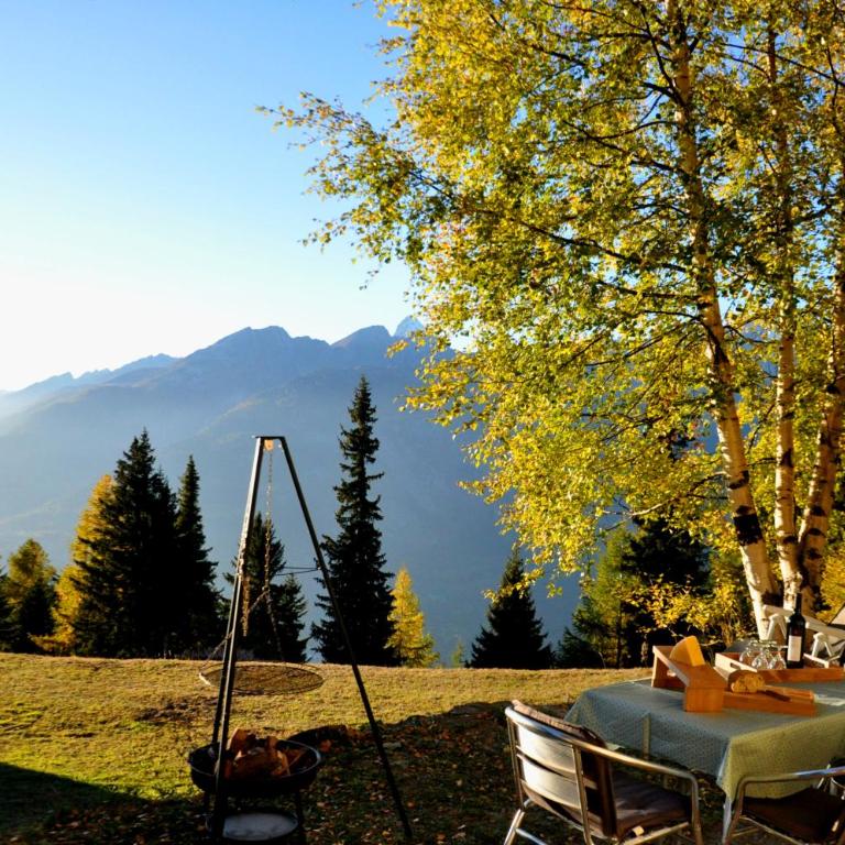 Chalet Bietschhorn Rosswald - Apartment mit Blick auf die Berge - 9