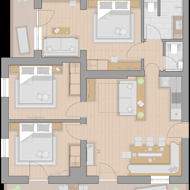 Erbhof Hinterrain - Apartment mit Blick auf die Berge - 6