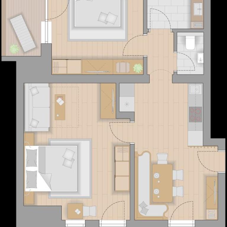 Erbhof Hinterrain - Apartment mit Balkon - 6