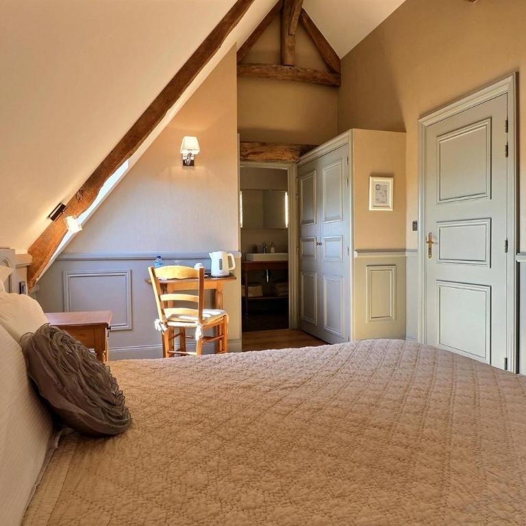 Gentilhommière de la Grande Toutenais - Chambre Double Deluxe avec Baignoire - 1