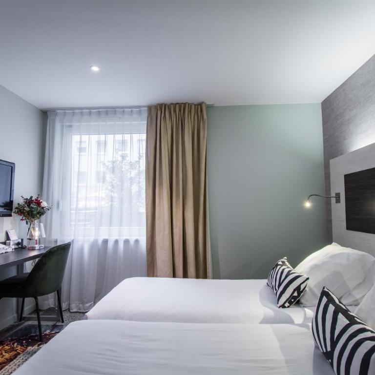 Hôtel Couvent du Franciscain Centre ville - Chambre Lits Jumeaux - 6