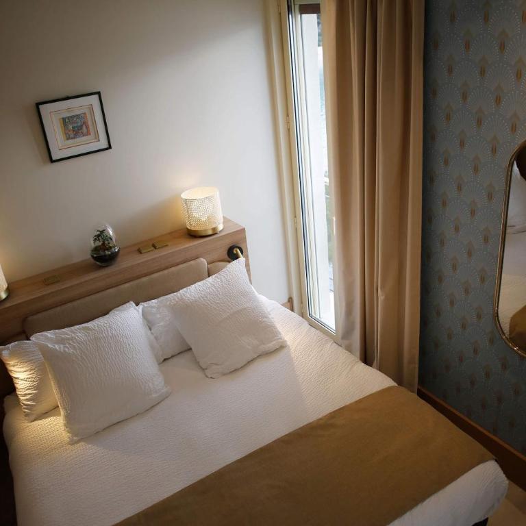 Splendid Hôtel & Spa - Chambre Lit King-Size avec Accès au Spa (sur Réservation) - Vue sur Mer - 1