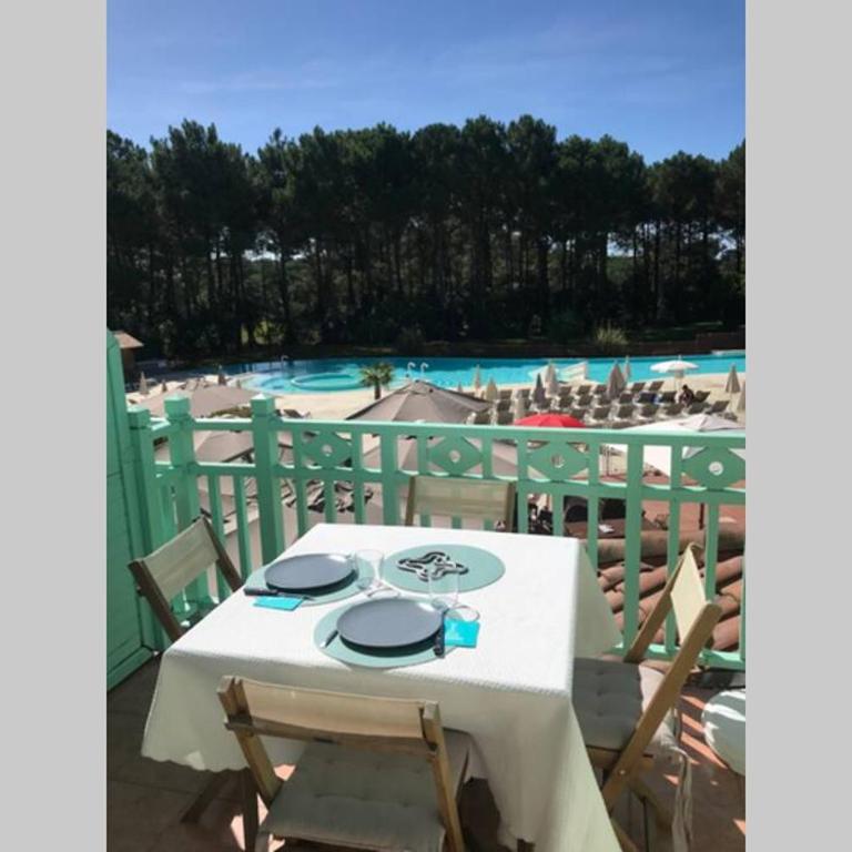 Lumineux, vue piscine, face au Golf, Lacanau Ocean - Apartment mit 1 Schlafzimmer - 1