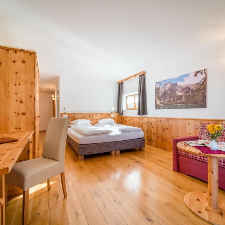 Hohe Gaisl - Doppelzimmer mit Gartenblick - 5
