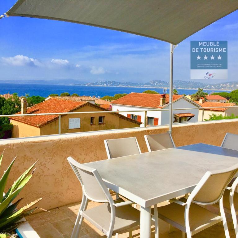 Appartement avec splendide vue mer, à 200 m de la plage, Golfe de Saint-Tropez - Appartement - Vue sur Mer - 1