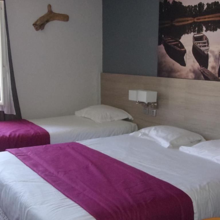 Atoll Hotel restaurant - Chambre Triple (1 Lit Double et 1 Lit Simple) - 5