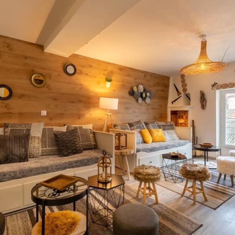 The Modern Wood, Hyper centre, 8 Pers., T3 de 70m² - Appartement 2 Chambres - 1