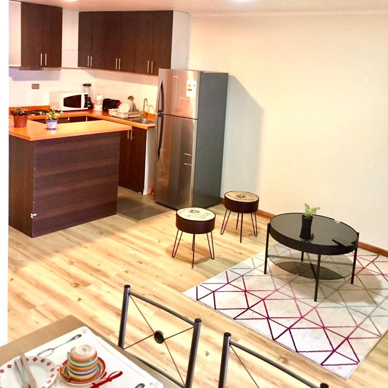 Departamento completo 43 mts2 (2 habs + 1 futón) - Centro Tomé - 5 personas max - Edificio Don Francisco - Apartamento de 2 dormitorios - 4