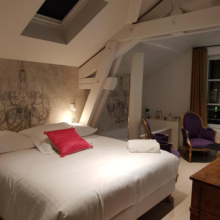 Chambres d'hôtes Croix-Rousse - Deluxe Zimmer mit Kingsize-Bett - 10