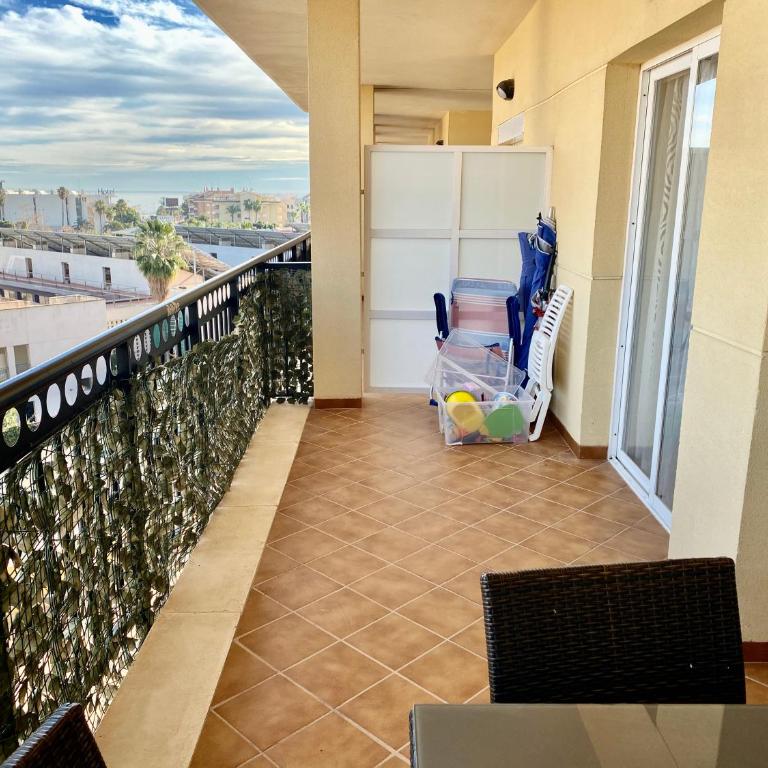 Urbanización Mar de Canet, 2 dormitorios con piscina comunitaria, garaje y wifi - Apartment mit 2 Schlafzimmern - 15