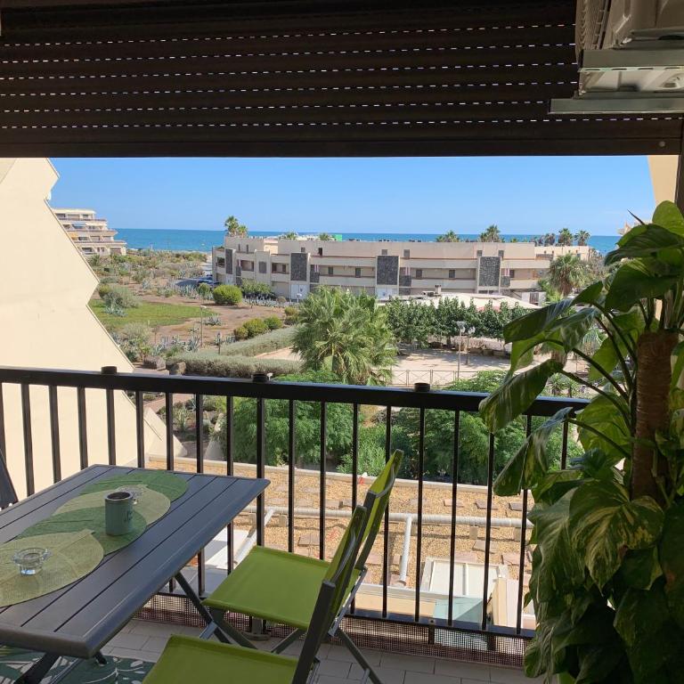BAGATELLE NATURISTE HELIOPOLIS clim ascenseur vue mer parking privé - Appartement 1 Chambre - 7